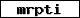 Prfcode