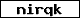Prfcode